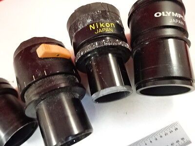 FOR PARTS MICROSCOPE PART LOT EYEPIECES OCULAR OPTICS AS IS BIN#T1-B-08