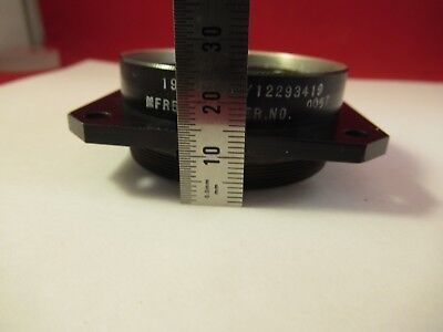 OPTICAL MIL SPEC MOUNTED CONVEX LENS OPTICS AS PICTURED &P7-FT-96