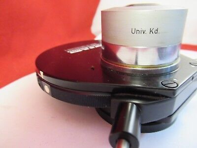 WILD SWISS CONDENSER DARK PHASE M20 HEERBRUGG MICROSCOPE PART OPTICS &J9-B-02