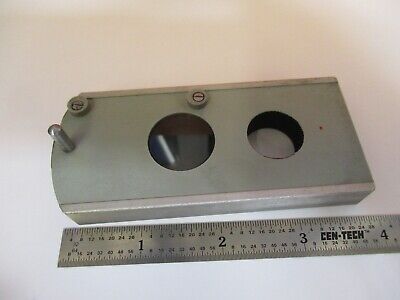 AUS JENA GERMANY POLARIZER LENS SLIDE POL MICROSCOPE PART AS PICTURED &A5-A-13