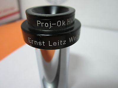 OPTICAL EYEPIECE ERNST LEITZ PROJECTOR PROJ  MICROSCOPE OPTICS AS IS BIN#K2-13