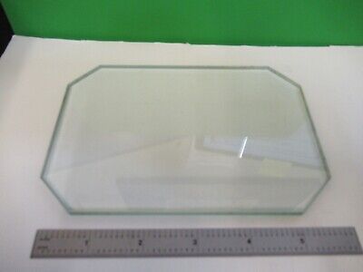 OLYMPUS JAPAN GLASS PLATE STAGE TABLE MICROSCOPE PART AS PICTURED &79-A-03