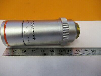 INDUSTRIAL LWD BAUSCH LOMB OBJECTIVE 50X MICROSCOPE PART AS PICTURED #P9-FT-02