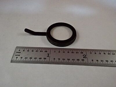 MICROSCOPE PART ZEISS POLARIZER RETARDER SLIDE POL OPTICS AS IS #T2-B-17