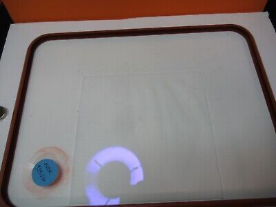 LARGE OPTICAL GLASS WINDOW SILICONE GASKET MIL SPEC OPTICS AS PICTURED &FT-5-58