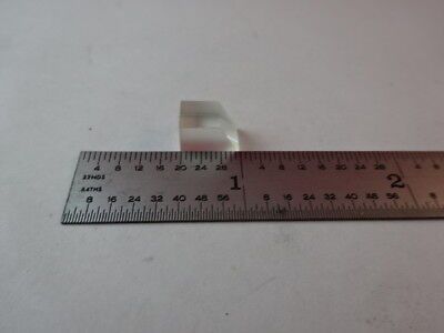 MINI OPTICAL GLASS PRISM MIL SPEC LASER OPTICS AS IS #54-A-05