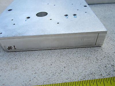 OPTICAL ALUMINUM BREADBOARD OPTICS TABLE for LASER or HOLOGRAMS ETC. BIN-OUT