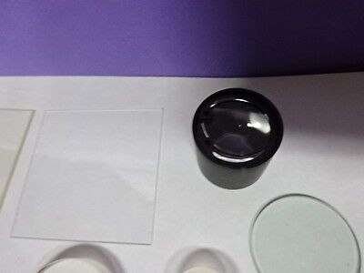 LOT OPTICS LENSES FILTERS COATED LENS OPTICAL SET OPTICS AS PICTURED &AB-43