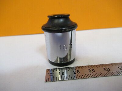 SPENCER BUFFALO STEREO 10X EYEPIECE LENS MICROSCOPE PART AS PICTURED &W3-B-10