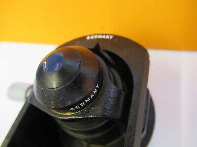 LEITZ WETZLAR SM-LUX CONDENSER IRIS MICROSCOPE PART OPTICS AS PICTURED &4T-A-50