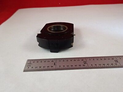 MICROSCOPE PART ZEISS POLARIZER OBJECTIVE HOLDER POL OPTICS AS IS #X6-B-11