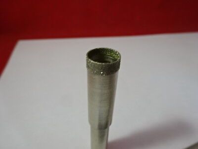 DIAMOND EMBEDDED DRILL BORE TOOL for METALS or OPTICS as pictured &51-A-10