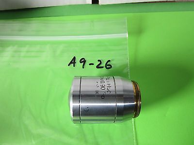 MICROSCOPE OBJECTIVE NOMARSKI 100X FLUOR INFINITY DIC IK EPI OPTICS BIN#A9-26