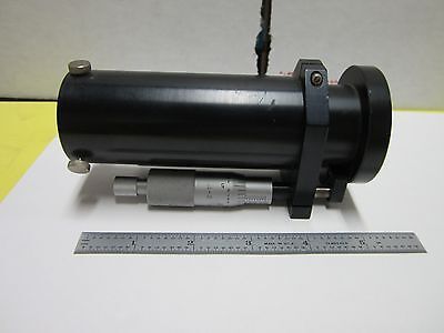 MITUTOYO MICROMETER WITH OPTICAL FIXTURE LASER OPTICS BIN#53-12