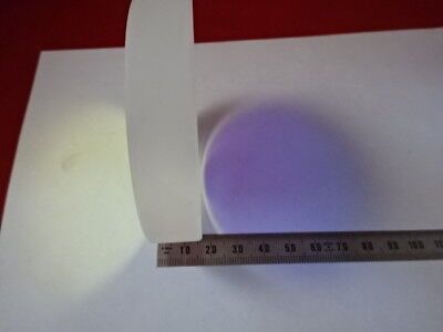 OPTICAL FLAT FUSED SILICA 3" DIA DICHROIC SPIEGEL 1/10 WELLENLASEROPTIK &amp;6-A-26