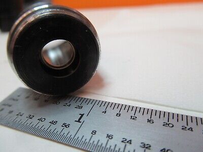 AMSCOPE OBJECTIVE 4X MICROSCOPE PART OPTICS AS PICTURED &FT-5-40