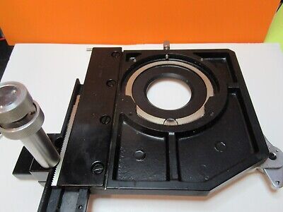 NIKON JAPAN STAGE TABLE X-Y MICROSCOPE PART AS PICTURED #FT-5-05