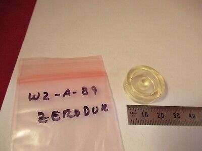 OPTICAL ZERODUR MACHINED ASSEMBLY OPTICS LITTON MIL SPEC RLG as pictured &W2-A90