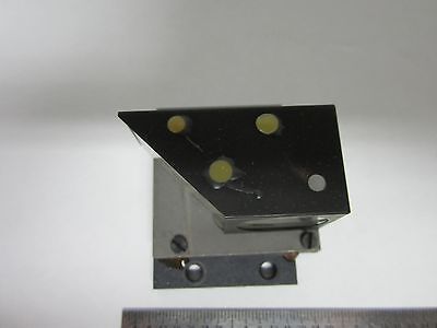 MICROSCOPE PART LEITZ GERMANY PRISM MOUNTED OPTICS AS IS BIN#F5-04?