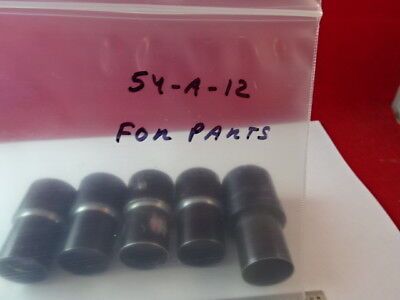 for parts LOT EYEPIECES OPTICAL AO BL MICROSCOPE PART OPTICS AS IS #54-A-12