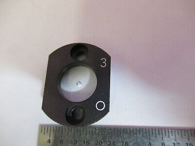 OPTICAL RETICLE PINHOLE PATTERN MICROSCOPE OPTICS AS PICTURED #B1-A-18