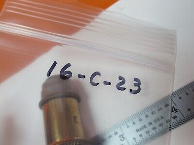 ANTIQUE LEITZ WETZLAR GERMANY objective "7" MICROSCOPE PART AS PICTURED &16-C-23