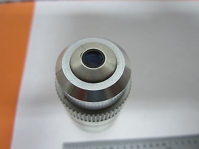 MICROSCOPE PART OBJECTIVE LEITZ WETZLAR GERMANY OPTICS AS IS BIN#K9-48