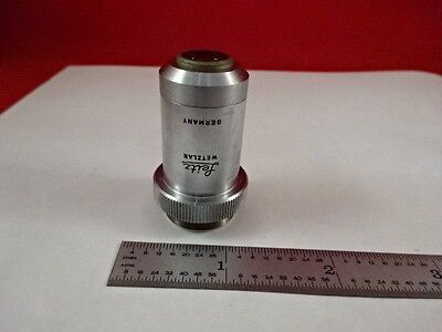 LEITZ WETZLAR GERMANY OBJECTIVE PL 16X MICROSCOPE OPTICS AS IS BIN#W4-G-05