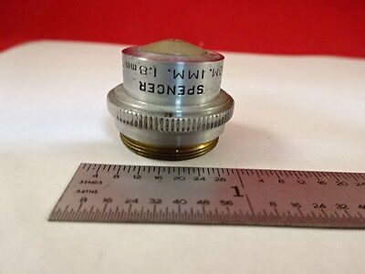 MICROSCOPE PART OBJECTIVE SPENCER 95X AO AMERICAN OPTICS AS IS B#C6-C-15