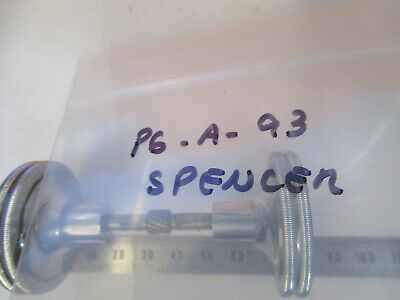 ANTIQUE SPENCER SET of KNOBS STAGE MICROSCOPE PART AS PICTURED P6-A-93