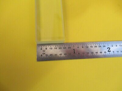 OPTICAL LARGE VERY LONG BAR BK7 PLANO OPTICS AS PICTURED &FT-6-124