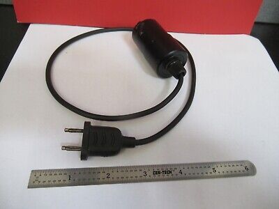 LEITZ WETZLAR GERMANY LAMP CABLE ASSEMBLY MICROSCOPE PART AS PICTURED &Q1-A-15