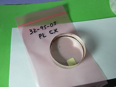 OPTICAL PLANO CONVEX LENS MIL SPEC LASER OPTICS BIN #32-95-05