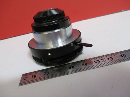 OPTICS JAPAN CONDENSER + IRIS MICROSCOPE PART as pictured Y7-B-10