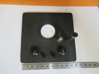 ANTIQUE SPENCER STAGE TABLE MICROSCOPE PART AS PICTURED #P4-B-25