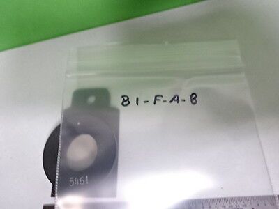 MICROSCOPE PART SLIDE 5461 FILTER OPTICS AS IS B#B1-F-A-8