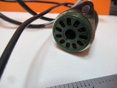 OPTICAL HAMAMATSU PHOTOMULTIPLIER HOLDER SOCKET + CABLE AS PICTURED &H8-FT-14