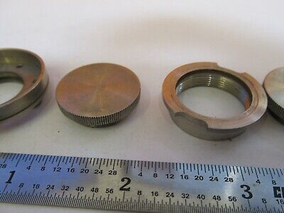 ANTIQUE BRASS LOT ACCESSORIES MICROSCOPE PART AS PICTURED &7B-B-88