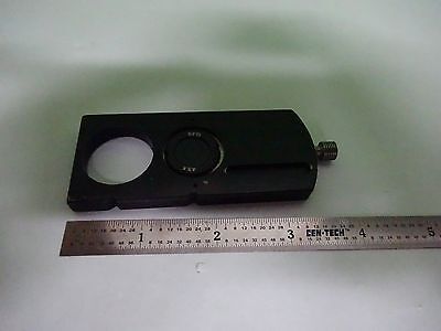 MICROSCOPE PART SLIDE BAUSCH LOMB DARK FIELD PHASE OPTICS AS IS BIN#W3-38