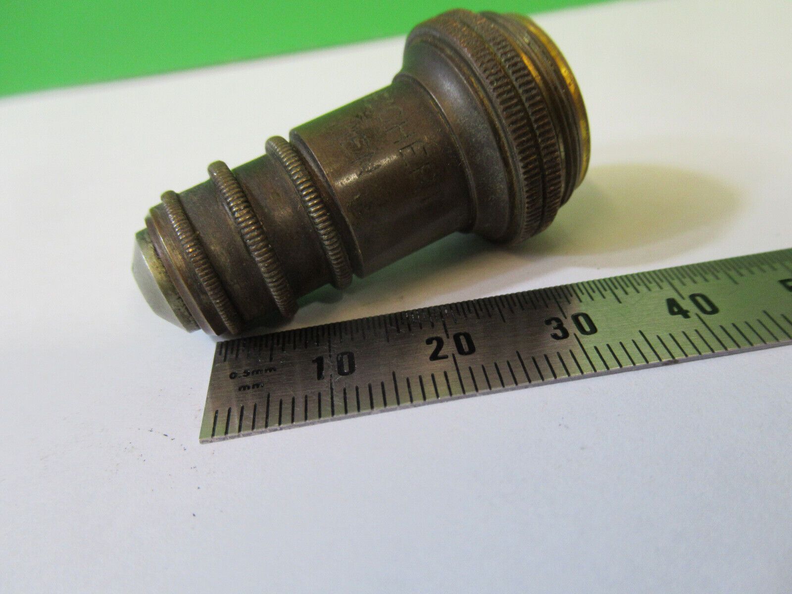 Reichert Austria Brass Microscope Objective