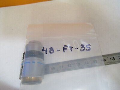 OLYMPUS JAPAN A40 /160 OBJECTIVE OPTICS MICROSCOPE PART AS PICTURED 4B-FT-35