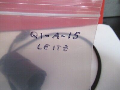 LEITZ WETZLAR GERMANY LAMP CABLE ASSEMBLY MICROSCOPE PART AS PICTURED &Q1-A-15