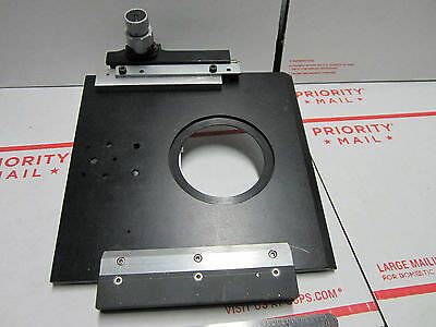 MICROSCOPE PART ZEISS GERMANY iii STAGE MICROMETER WAFER INSPECTION AS IS BIN#27