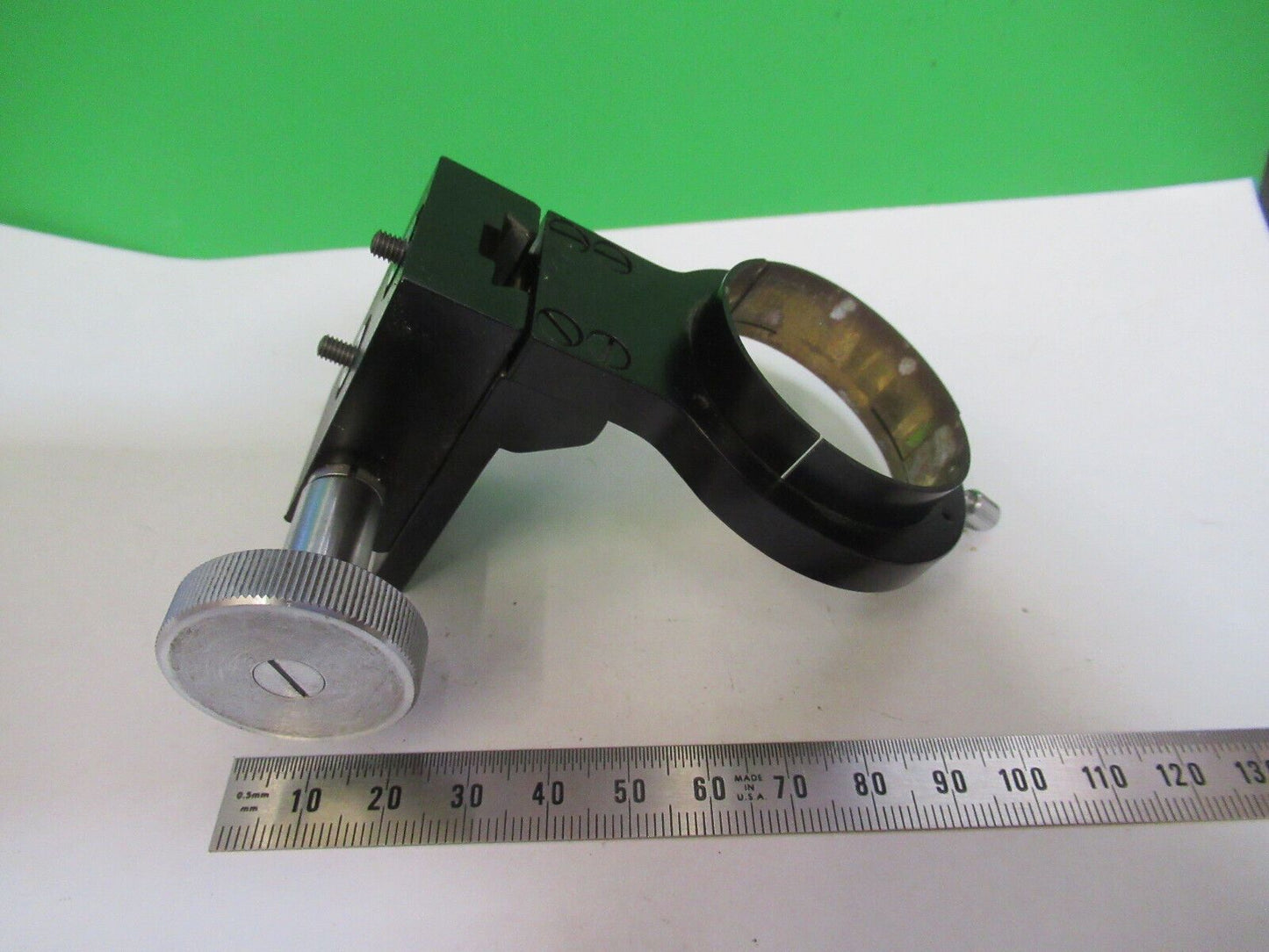 ERNST LEITZ GERMANY CONDENSER HOLDER MICROSCOPE PART AS PICTURED #Z8-A-29