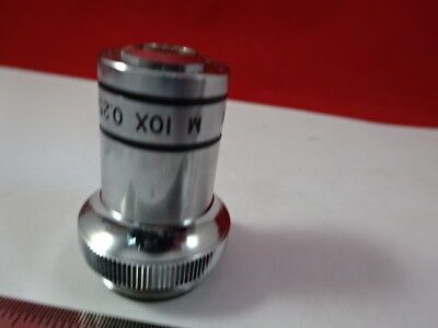 CAMBRIDGE INSTRUMENTS LENS 10X OBJECTIVE 312281 OPTICS MICROSCOPE PART #5-A-74