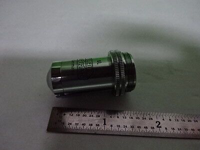 MICROSCOPE PART OBJECTIVE LEITZ WETZLAR GERMANY 45X OPTICS AS IS #AE-17