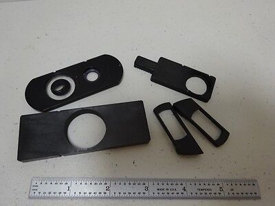 FOR PARTS MICROSCOPE EMPTY SLIDES FRAMES NIKON LEITZ for OPTICS AS IS BN#M8-C-15