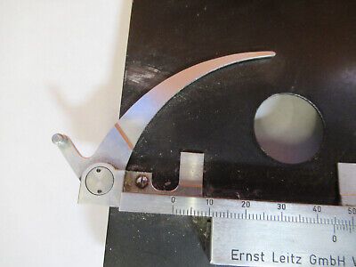 ANTIQUE ERNST LEITZ WETZLAR STAGE XY TABLE MICROSCOPE PART AS PICTURED #P3-A-86