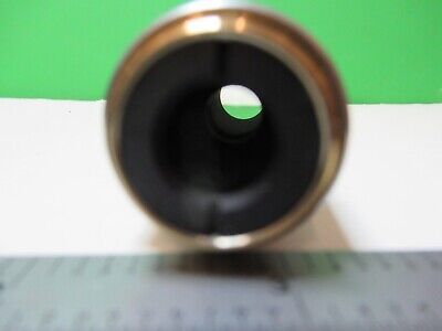 OLYMPUS OBJECTIVE DPLAN 10X /160 OPTICS MICROSCOPE PART AS PICTURED &18-B-11