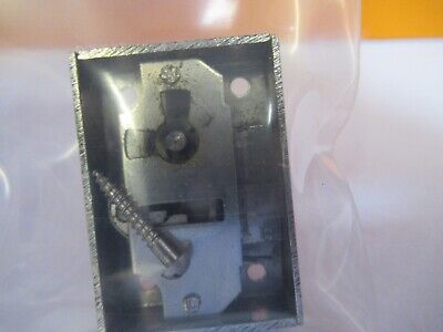 CARL ZEISS LOCK for MICROSCOPE WOOD CABINET WITHOUT KEY AS PICTURED &H8-C-14